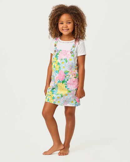 GIRLS VARNEY OVERALL DRESS