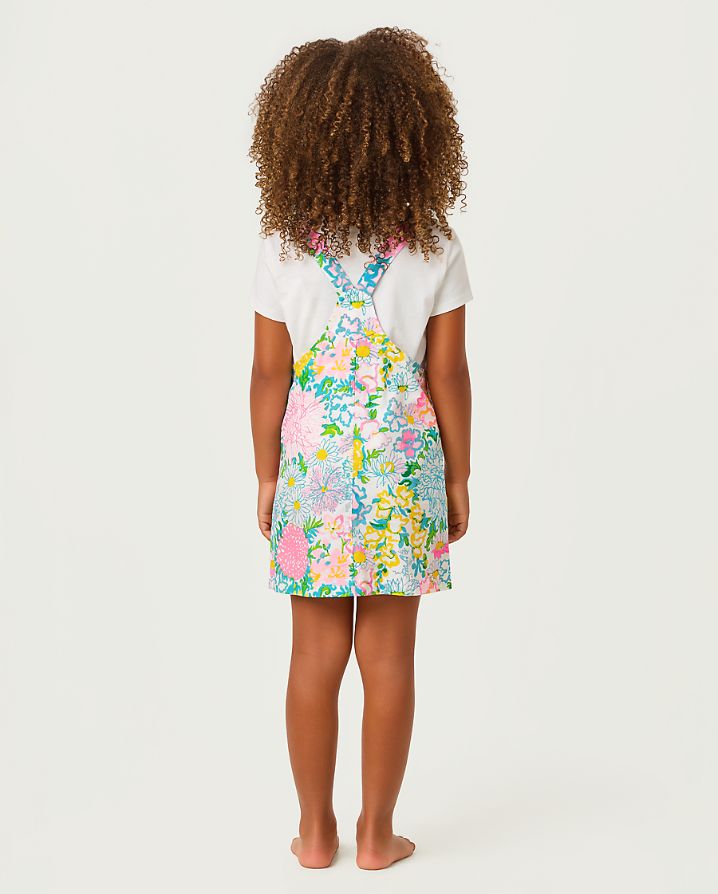 GIRLS VARNEY OVERALL DRESS
