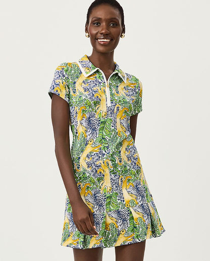 CAYO COSTA PLEATED DRESS