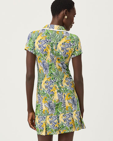 CAYO COSTA PLEATED DRESS