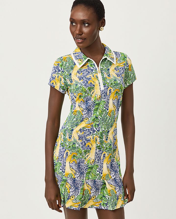 CAYO COSTA PLEATED DRESS