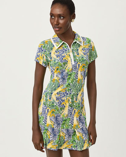 CAYO COSTA PLEATED DRESS
