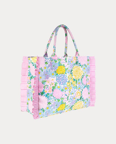 RUFFLE TOTE