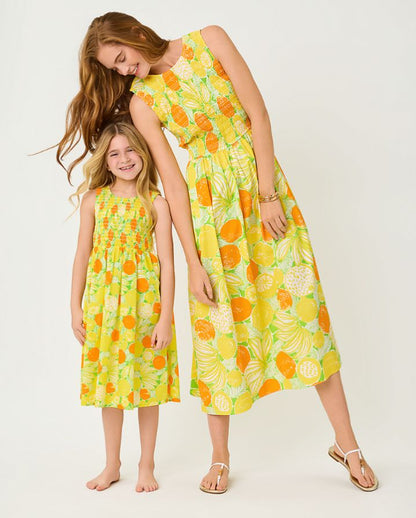 MINI DAISEY MIDI DRESS