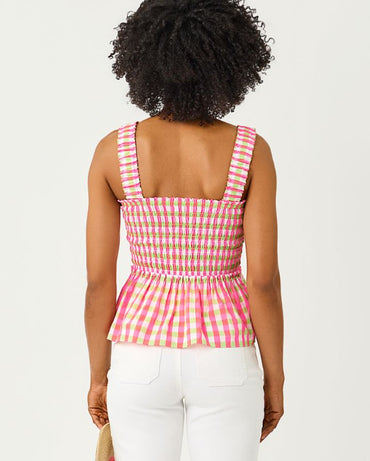 HADLY SMOCKED TOP