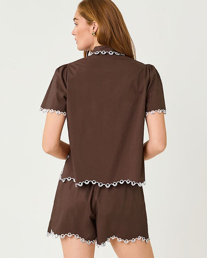 RIKKI SHORT SLEEVE TOP