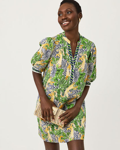 MIALEIGH ELBOW SLEEVE DRESS