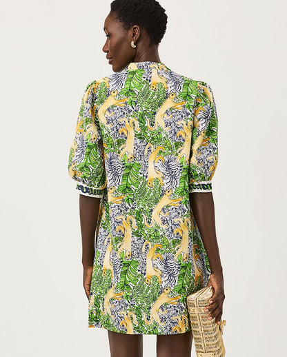 MIALEIGH ELBOW SLEEVE DRESS