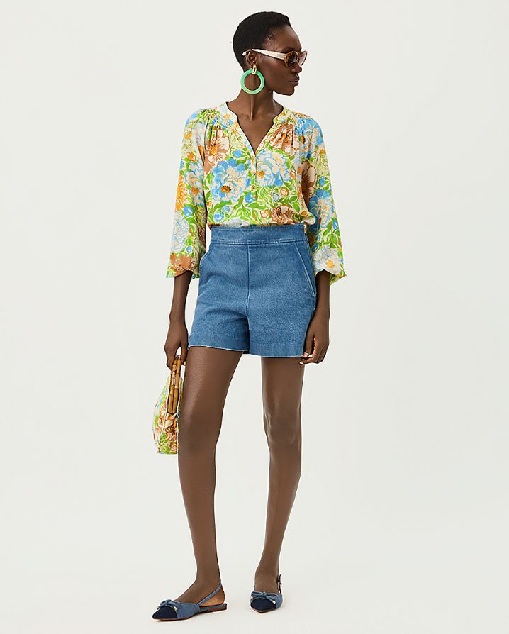 3" SARISSA STRETCH DENIM SHORT