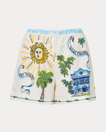 CROIX LINEN SHORT