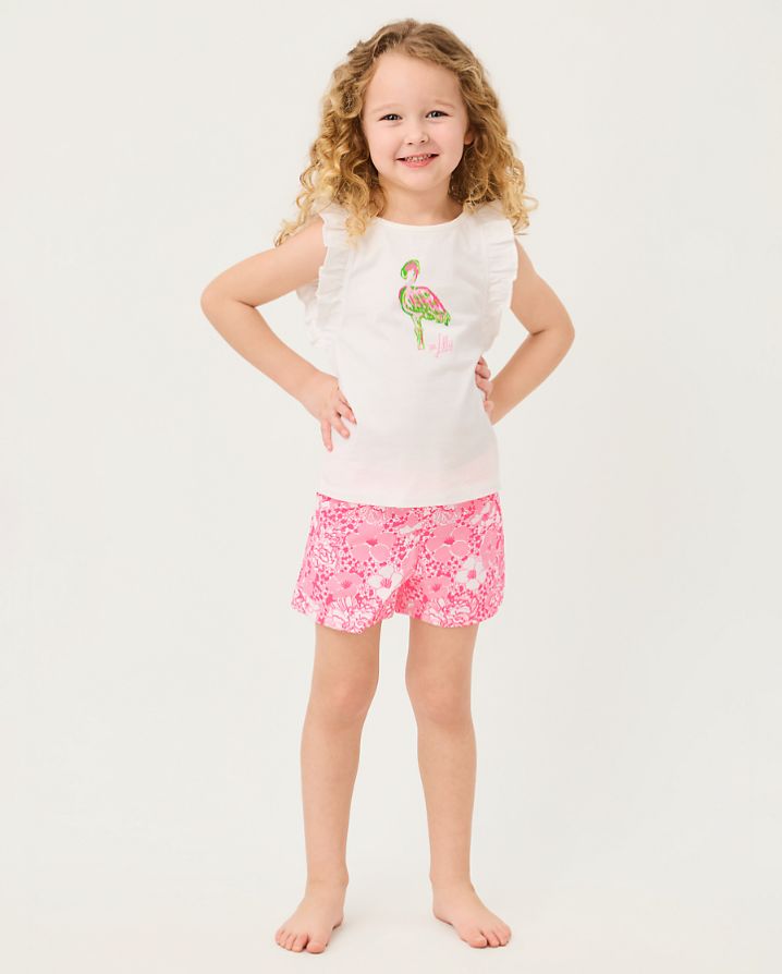 GIRLS CHICKIE RUFFLE TOP