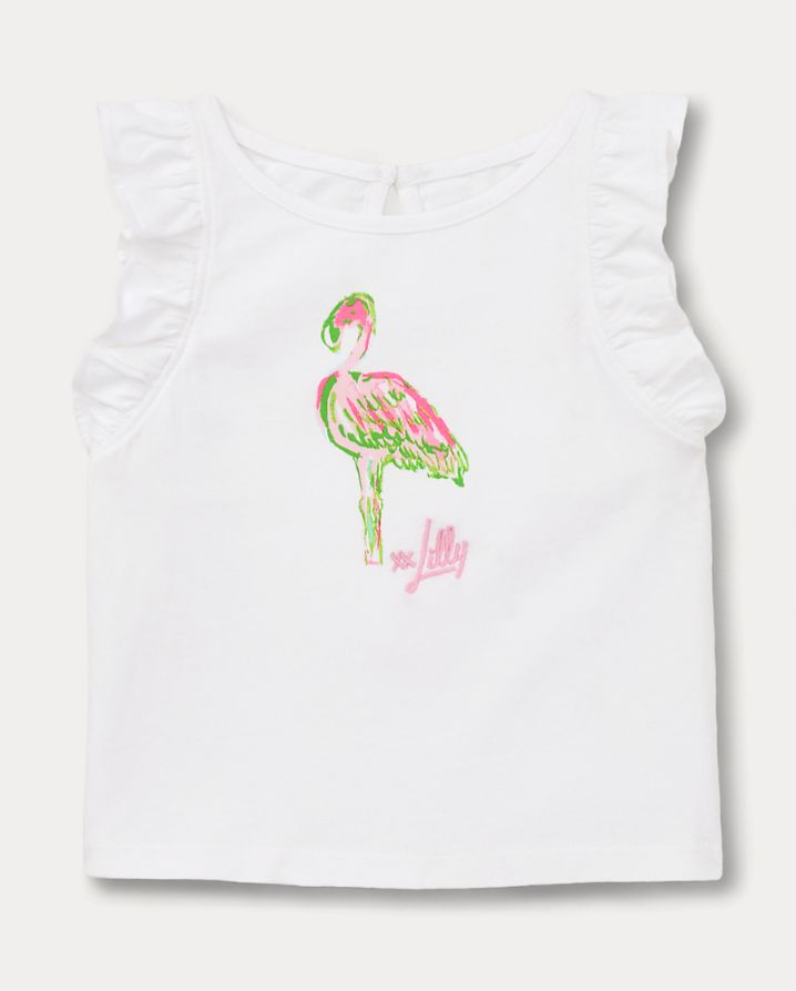 GIRLS CHICKIE RUFFLE TOP