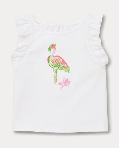 GIRLS CHICKIE RUFFLE TOP