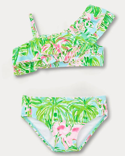 GIRLS NORABELLE RUFFLE BIKINI