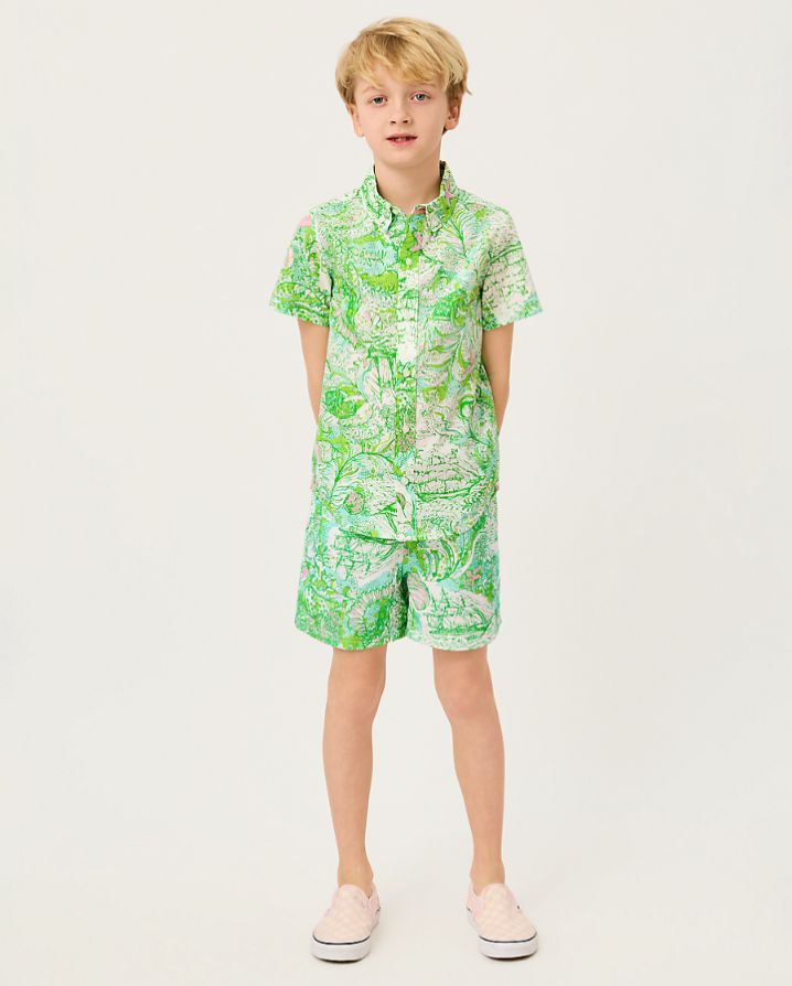 BOYS LIAM CARTER SWIM TRUNK