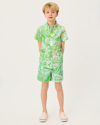 BOYS LIAM CARTER SWIM TRUNK