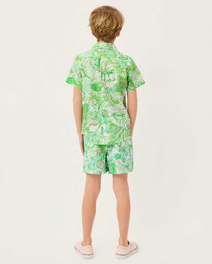 BOYS LIAM CARTER SWIM TRUNK