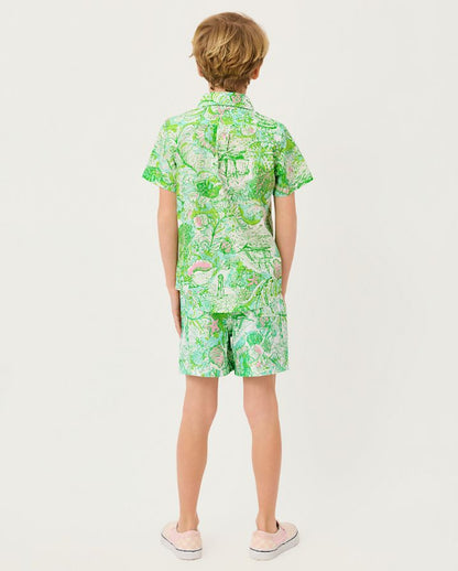 BOYS LIAM CARTER SWIM TRUNK