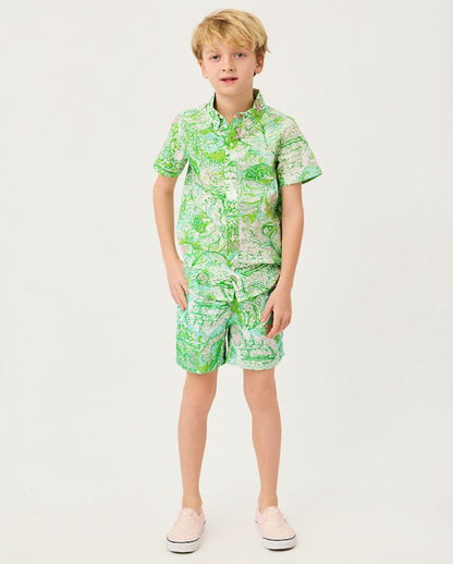 BOYS LIAM CARTER SWIM TRUNK