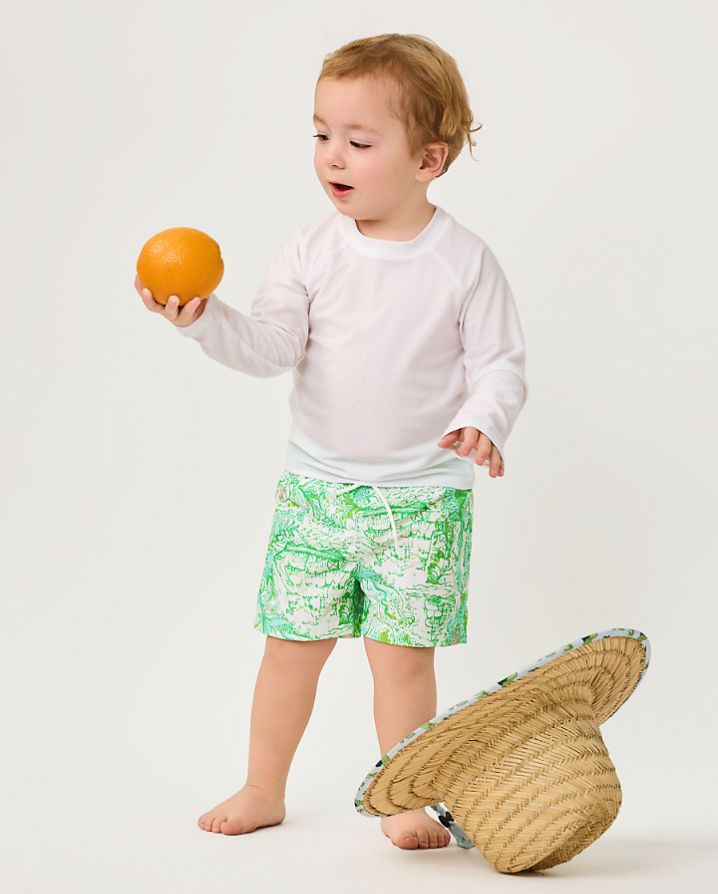 BOYS LIAM CARTER SWIM TRUNK