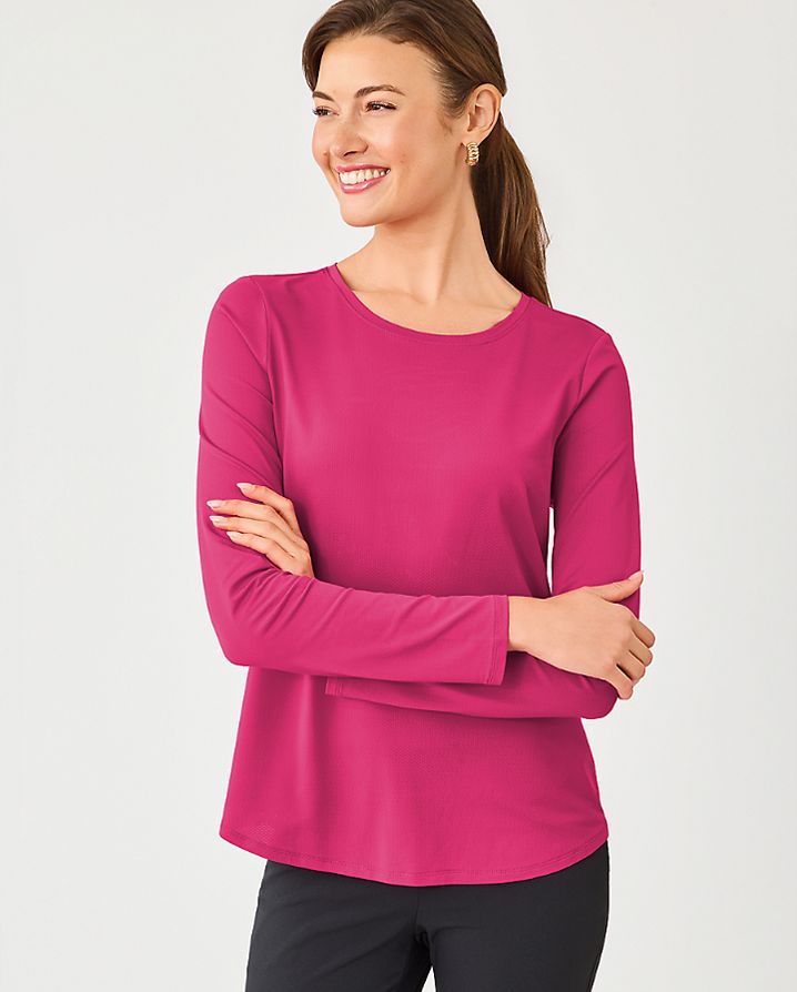 WESTLEY LONG SLEEVE ACTIVE TEE