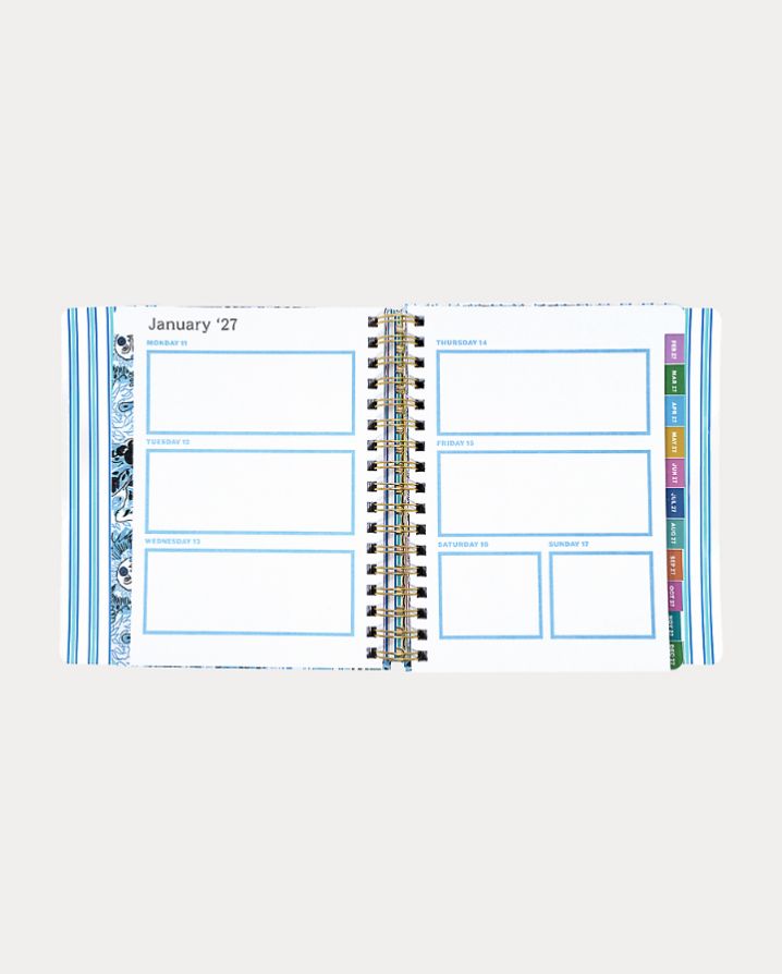 17 MONTH SOFT COVER PLANNER