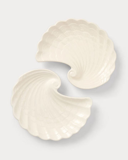 CERAMIC SHELL PLATE SET