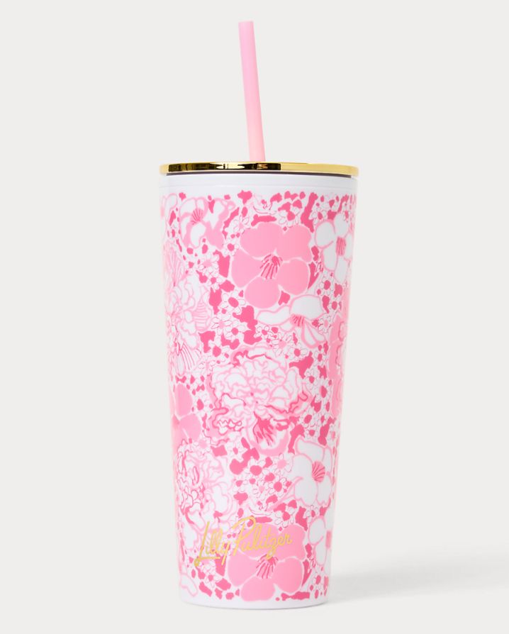 TUMBLER WITH STRAW