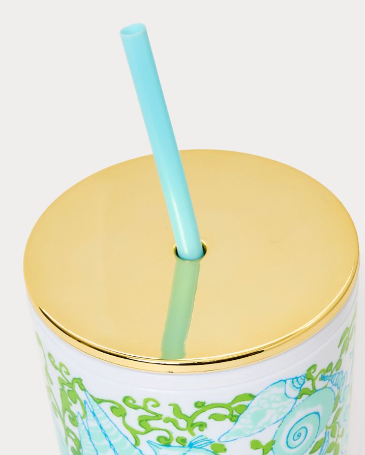 TUMBLER WITH STRAW