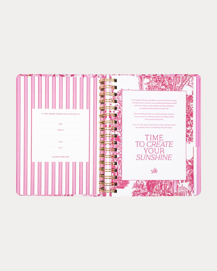 LARGE 17 MONTH AGENDA