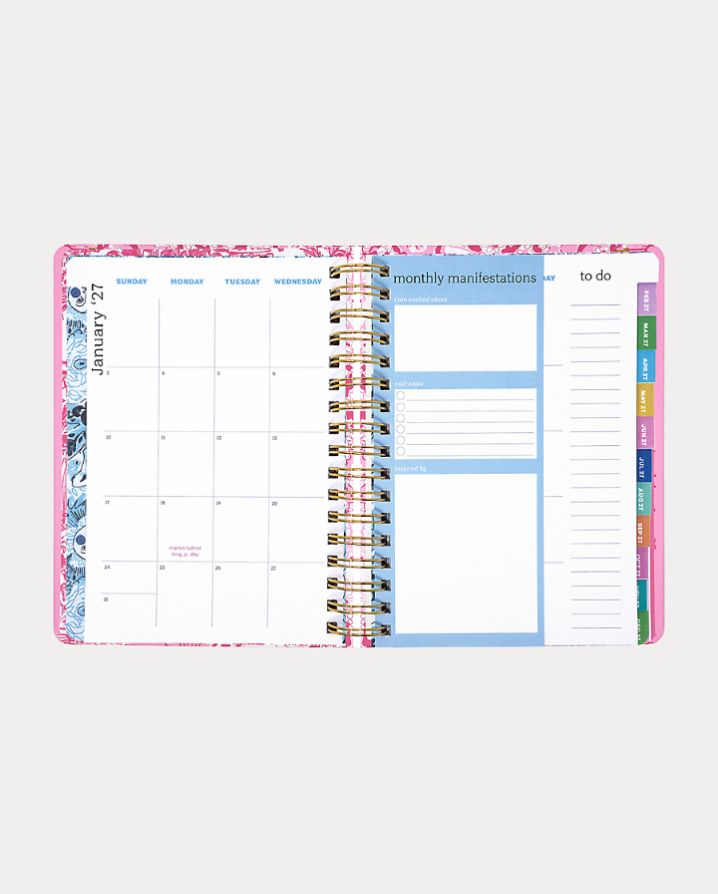 LARGE 17 MONTH AGENDA