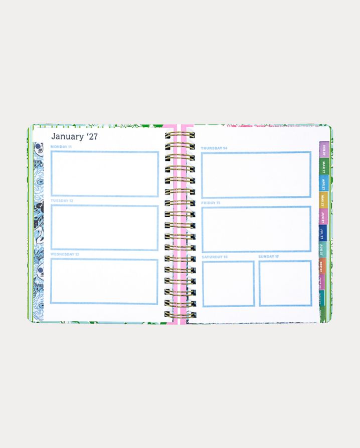 LARGE 17 MONTH AGENDA