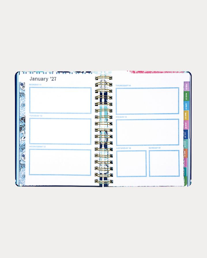 LARGE 17 MONTH AGENDA
