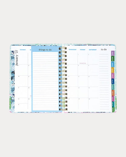 LARGE 17 MONTH AGENDA