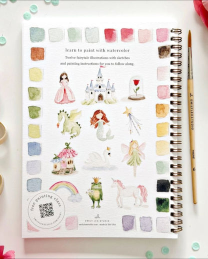 FAIRY TALE WATERCOLOR WORKBOOK