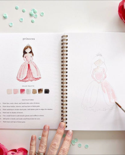 FAIRY TALE WATERCOLOR WORKBOOK