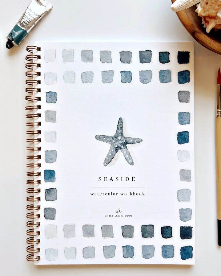 SEASIDE WATERCOLOR WORKBOOK