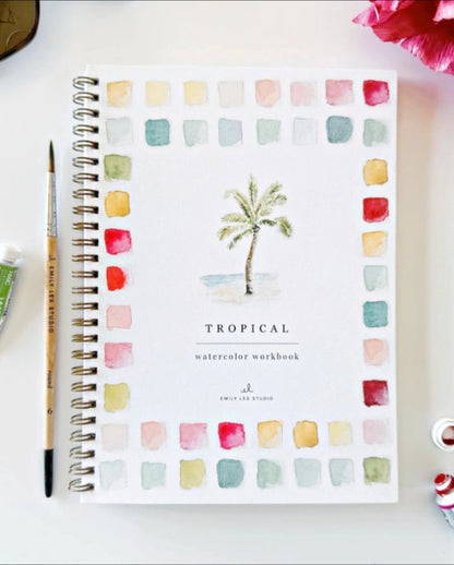TROPICAL WATERCOLOR WORKBOOK