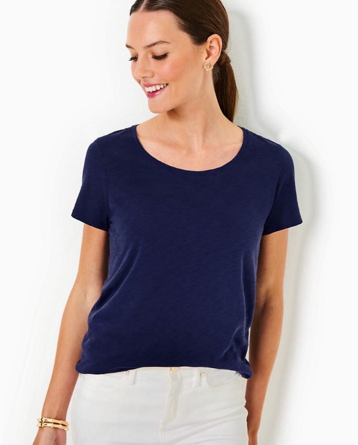 Etta Scoop Neck Top