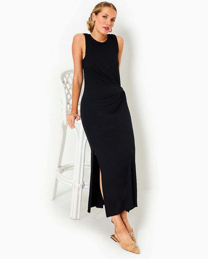 Bryson Solid Sleeveless Maxi