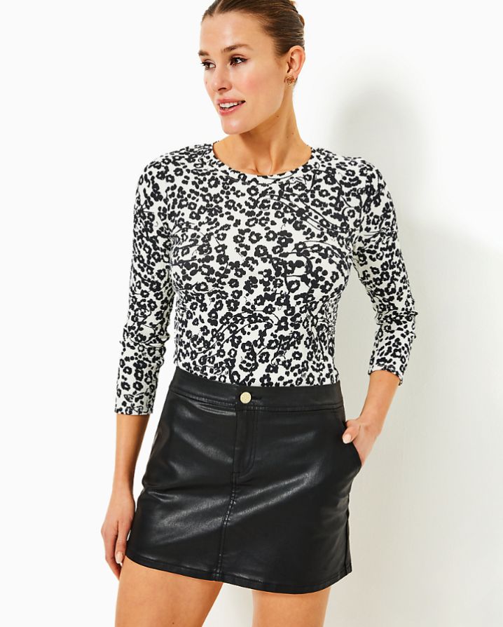 Alans Printed Knit Top