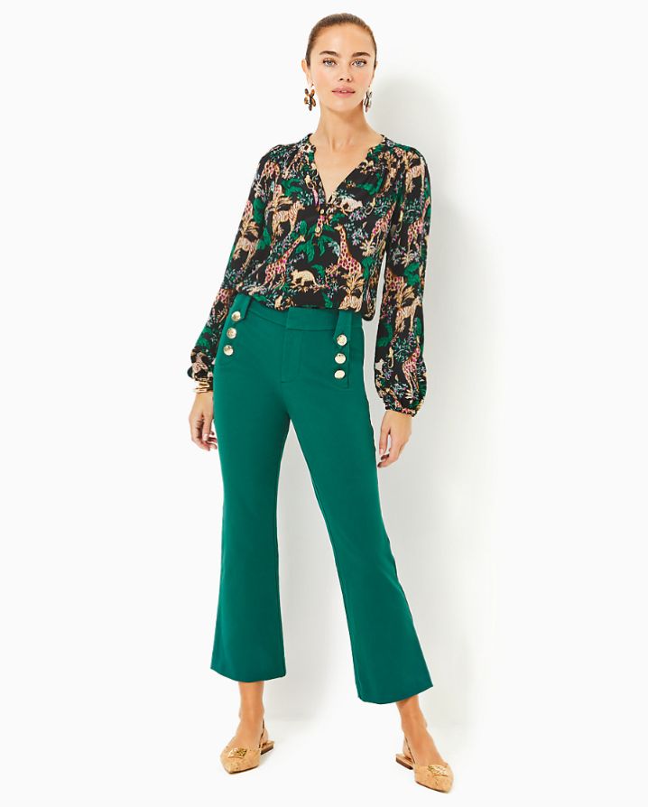 Parrish Crop Flare Pant